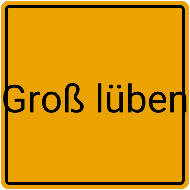 Meldebestätigung Groß Lüben